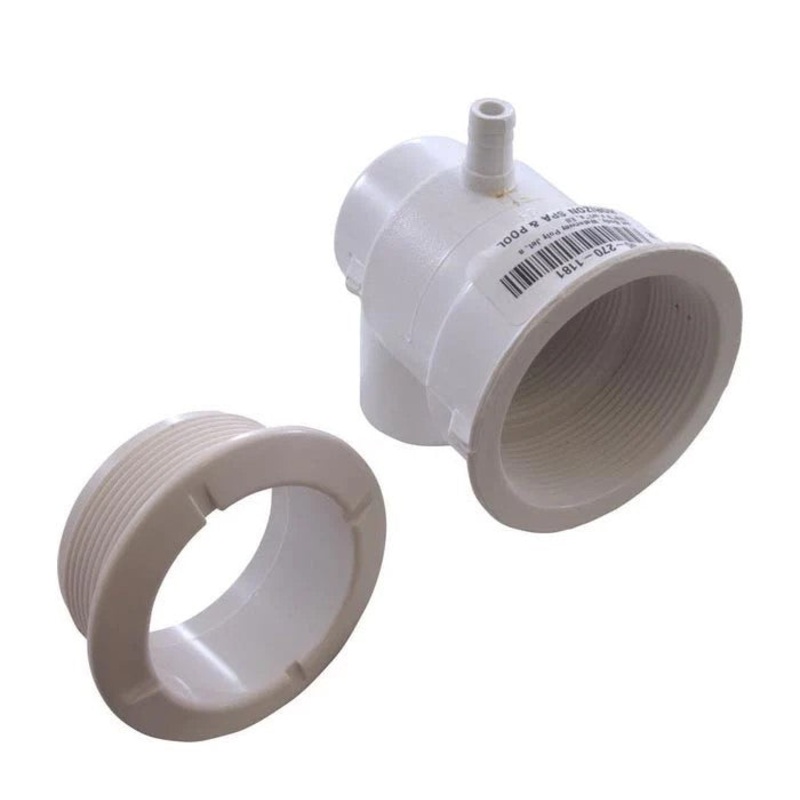 210-5770 Poly jet body, 90 degree, white