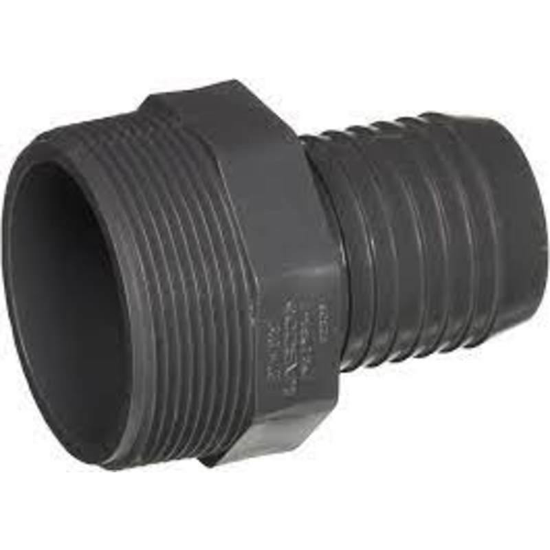 Male Adapter Reducer 2" MPT X 1.5" BARB