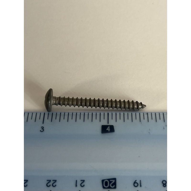 15138 Dynasty skirt screws, gray