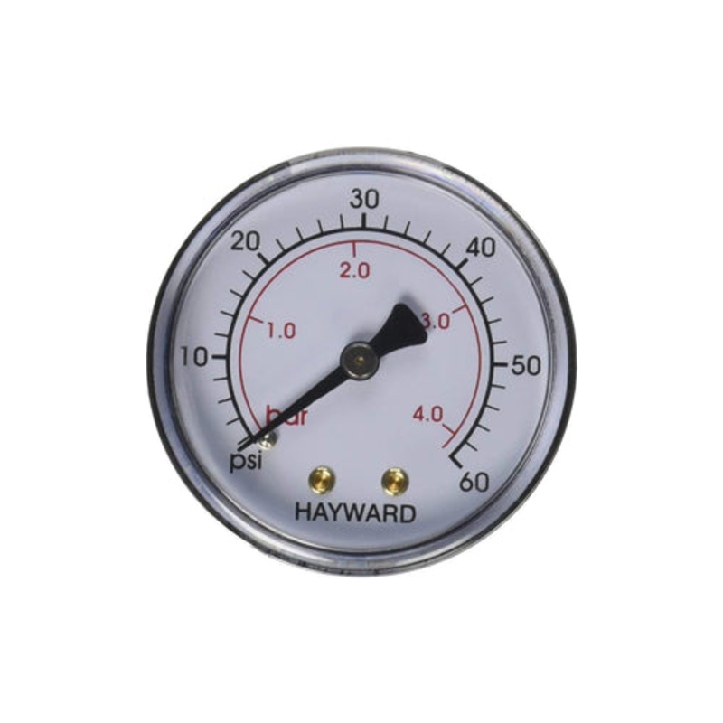 Hayward Back Mount Pressure Gauge