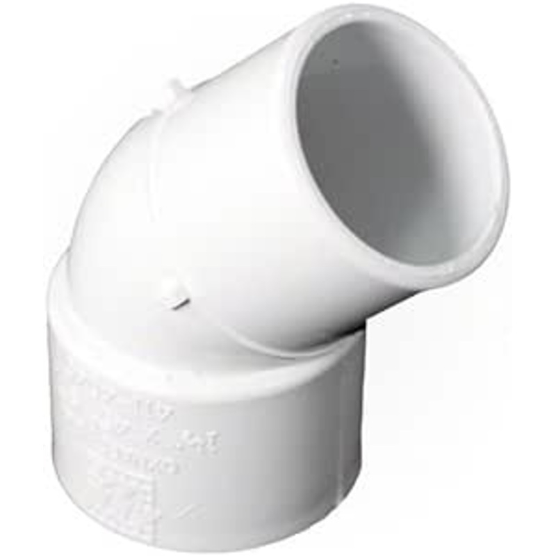 45 Degree Street 1-1/2" Ell SPG x SLIP