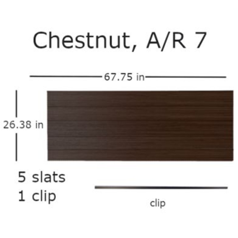 Bullfrog E-Trim Panel, Chestnut 7's