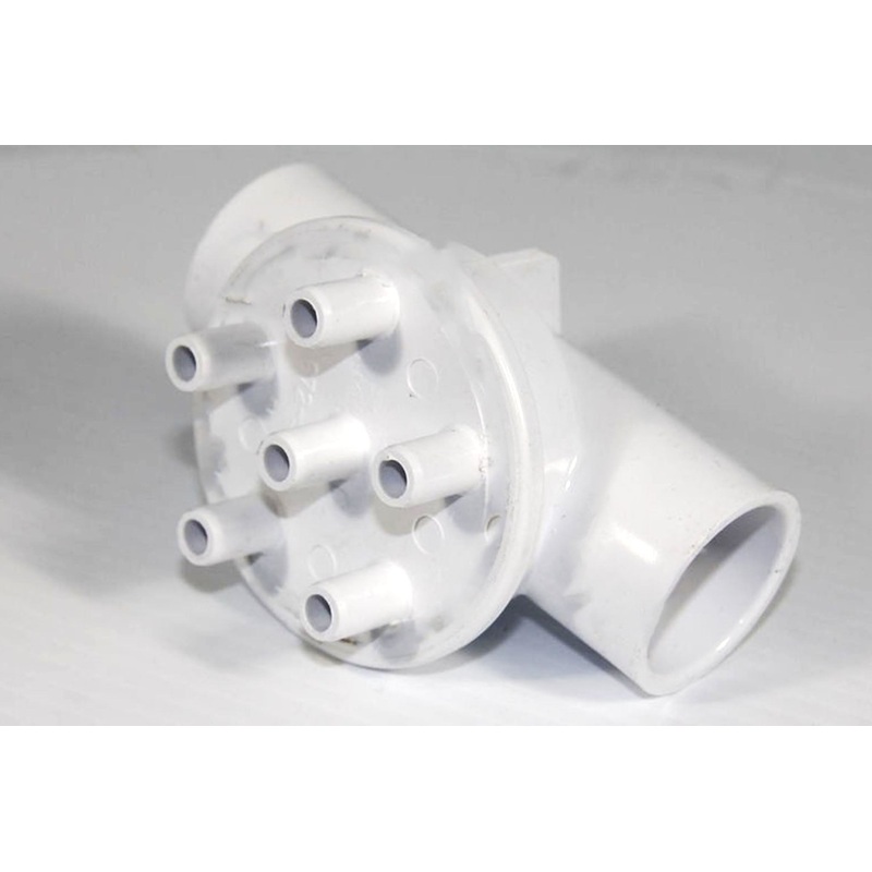 Manifold  1" Slip x Slip with (6) 3/8" Barbs