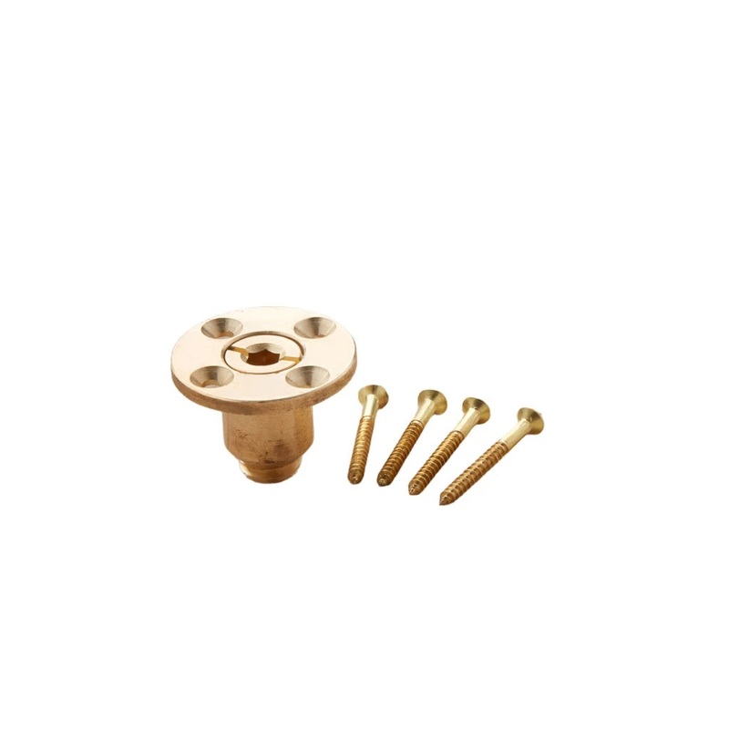 Safety cover anchor assembly for wooden deck