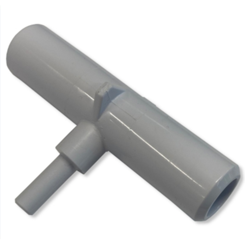 Bullfrog Tee, Pump 3/4" X 3/4" X 1/4" Smooth Barb