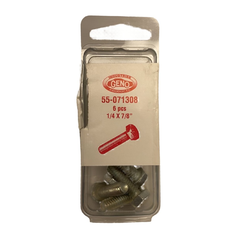 GENO HEX. HEAD CAP SCREW GRADE 2 SZ (55-071308)