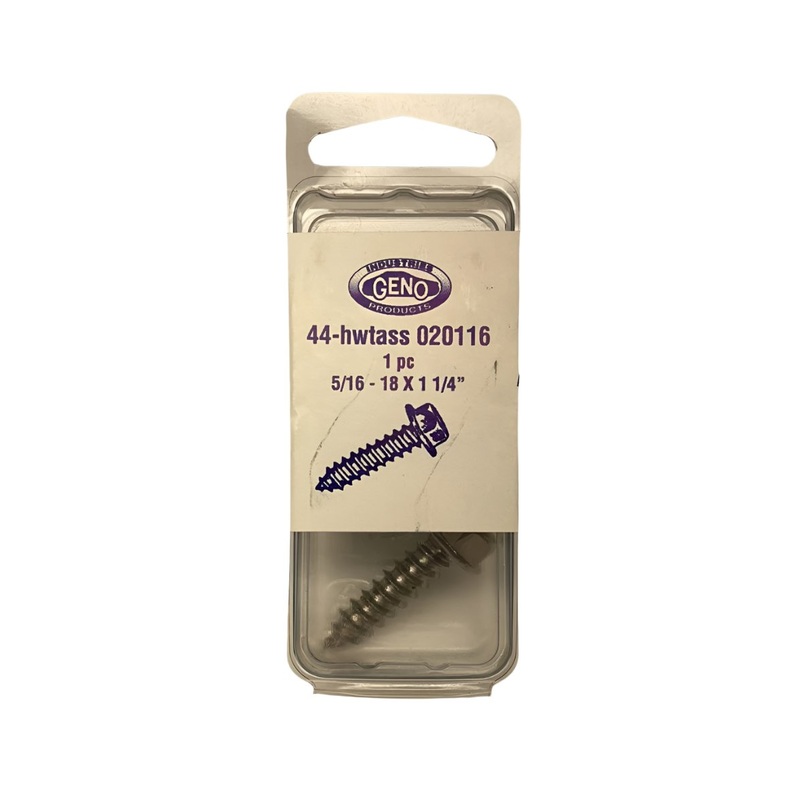 GENO HEX. HEAD TAPPING SCREW SS (44-HWTASS 020116)