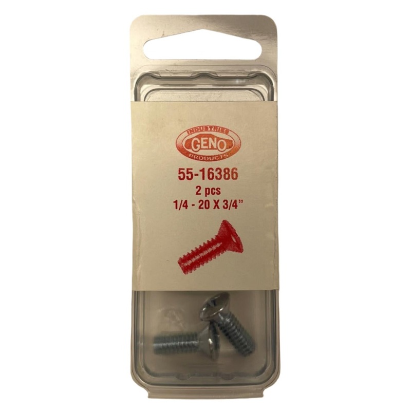 GENO MS PHIL OVAL HEAD STEEL ZINC (55-16386)