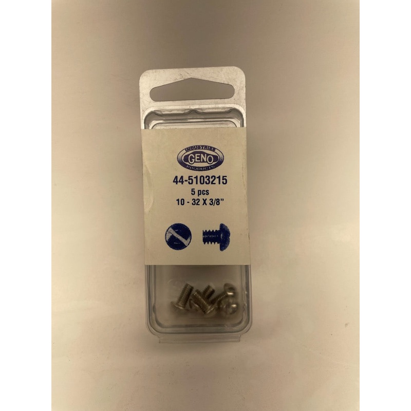 GENO MS SLOTTED ROUND HEAD SS (44-5103215)