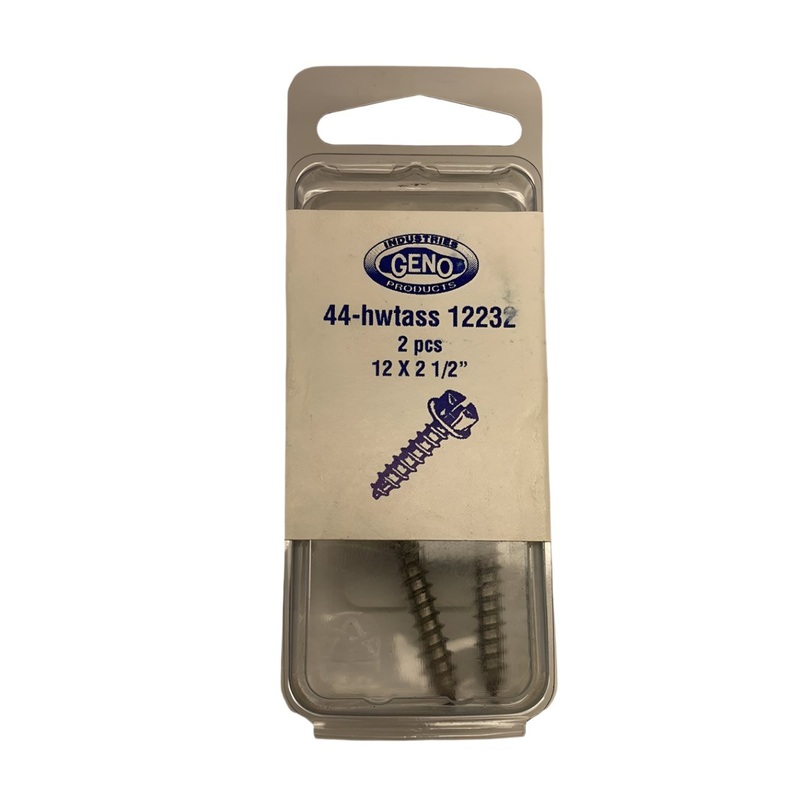 GENO SLOTTED HEX. WASH. HEAD TS SS (44-HWTASS 12232)