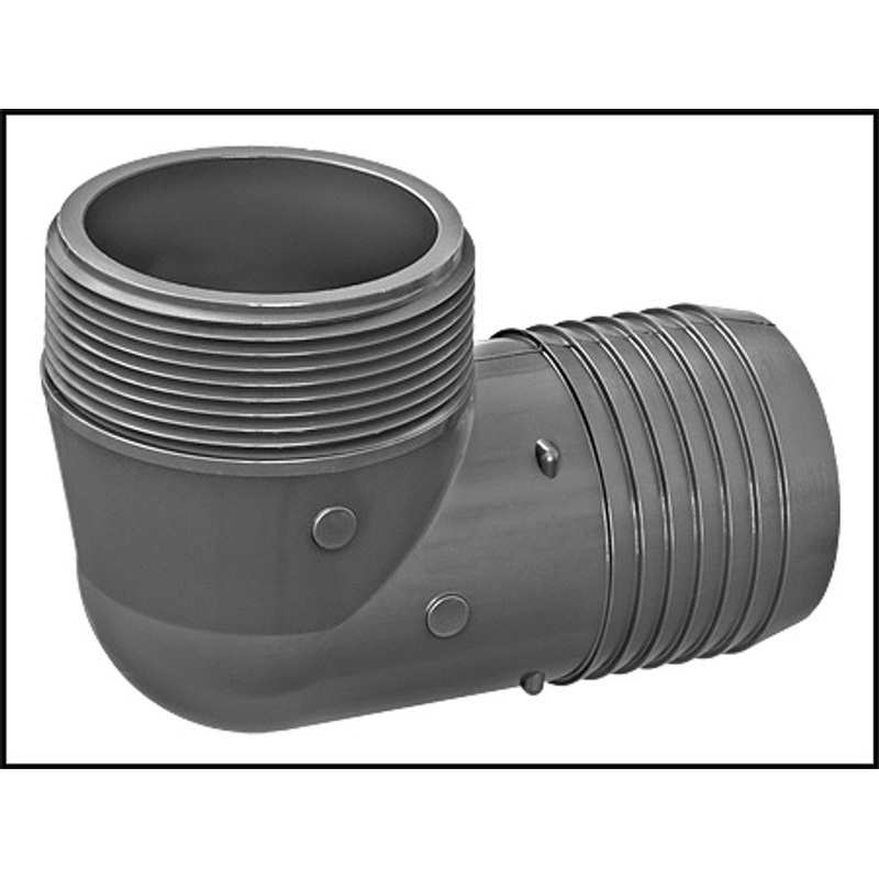 1413-020 Elbow MPT x BARB