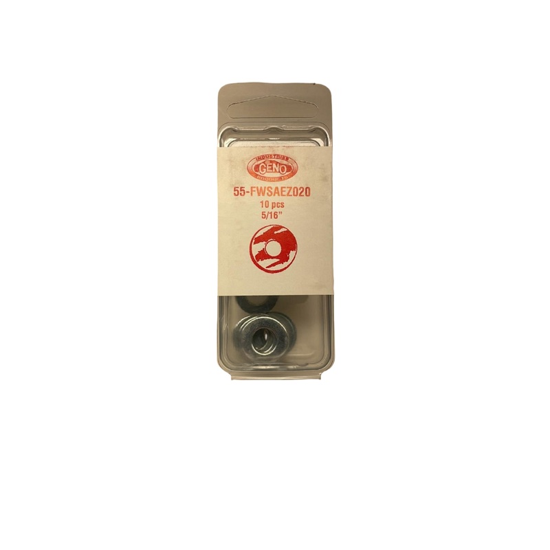 GENO FLAT WASHER STEEL ZINC (55-FWSAEZ020)