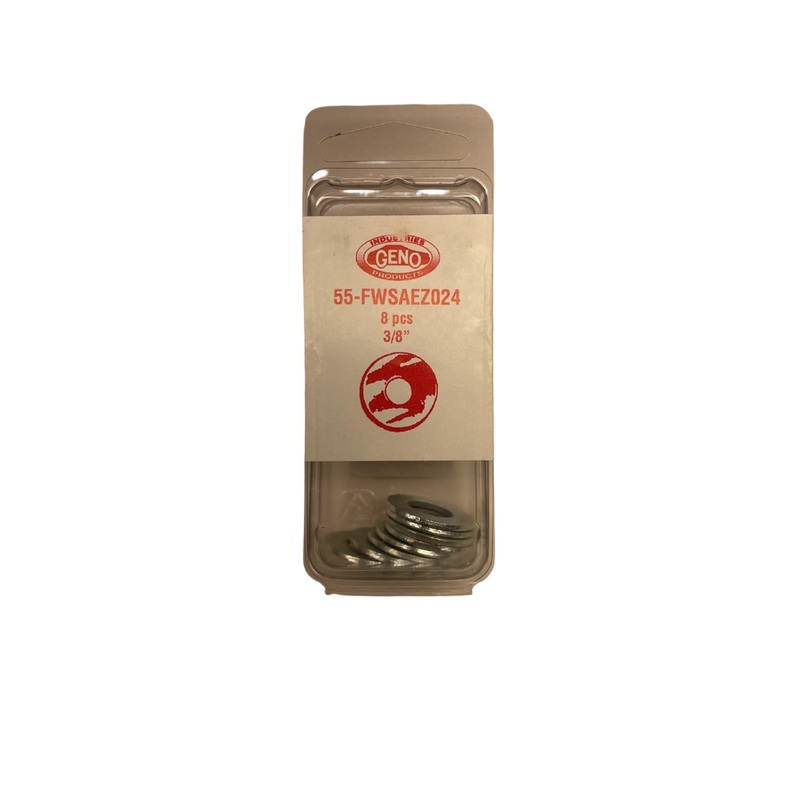 GENO FLAT WASHER STEEL ZINC (55-FWSAEZ024)