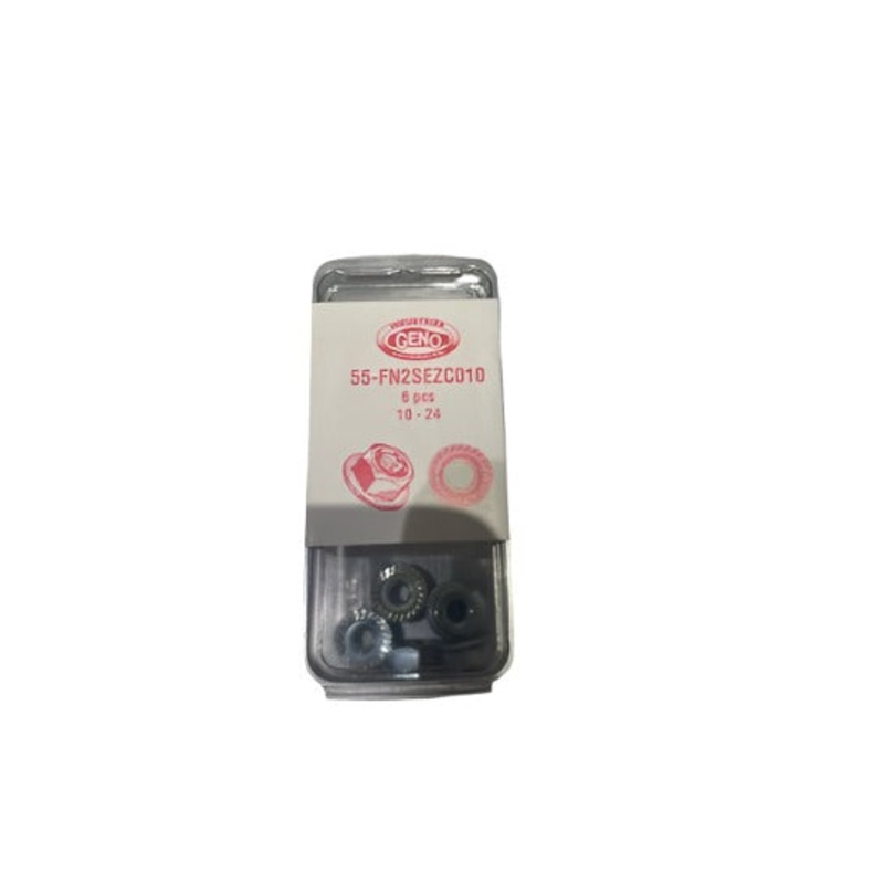 GENO HEX. KEPS LOCK NUT SERRATED SZ (55-FN2SEZC010)