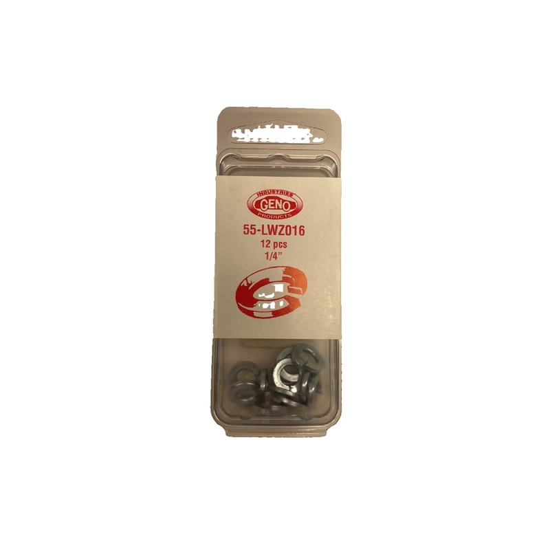 GENO LOCK WASHER STEEL ZINC (55-LWZ016)