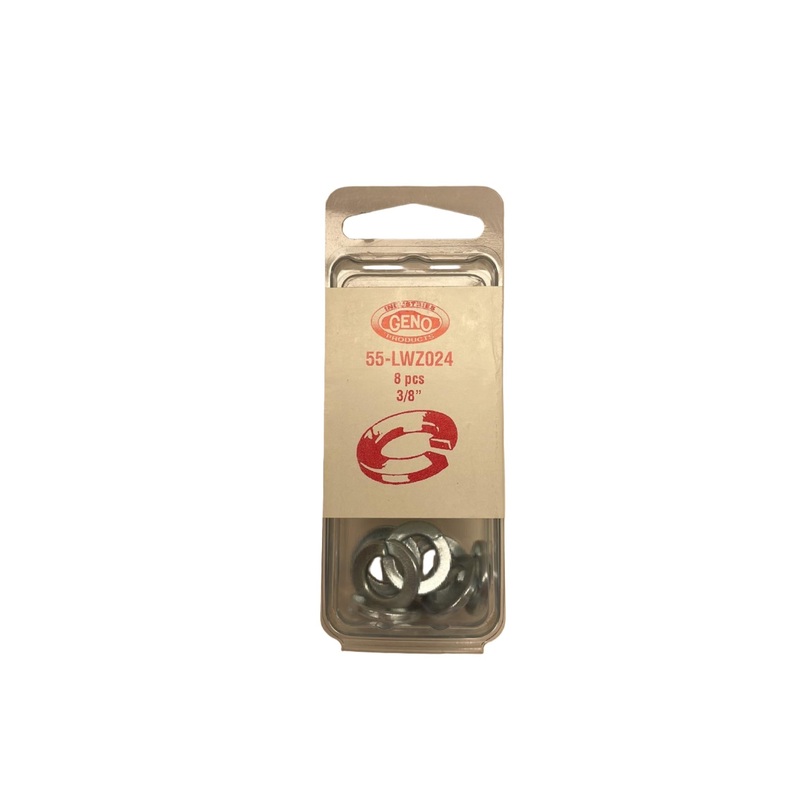 GENO LOCK WASHER STEEL ZINC (55-LWZ024)