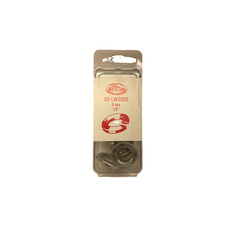 GENO LOCK WASHER STEEL ZINC (55-LWZ032)
