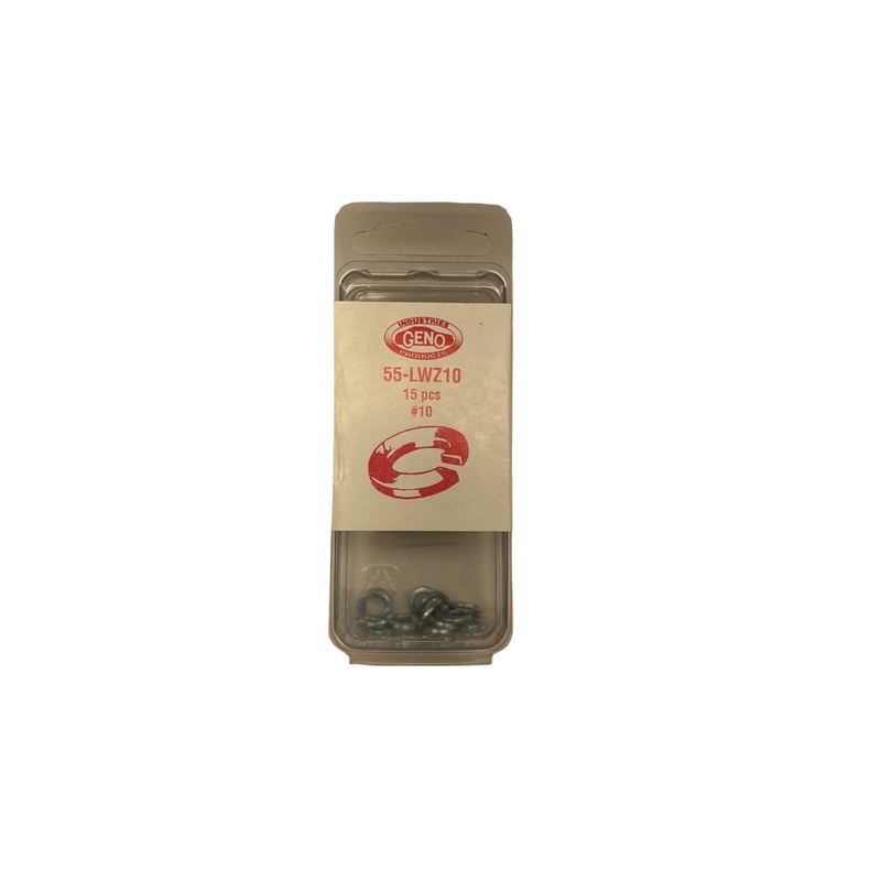 GENO LOCK WASHER STEEL ZINC (55-LWZ10)