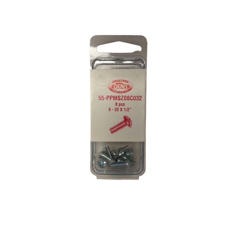 GENO MS PHIL OVAL HEAD STEEL ZINC (55-OPMSZ08C032)