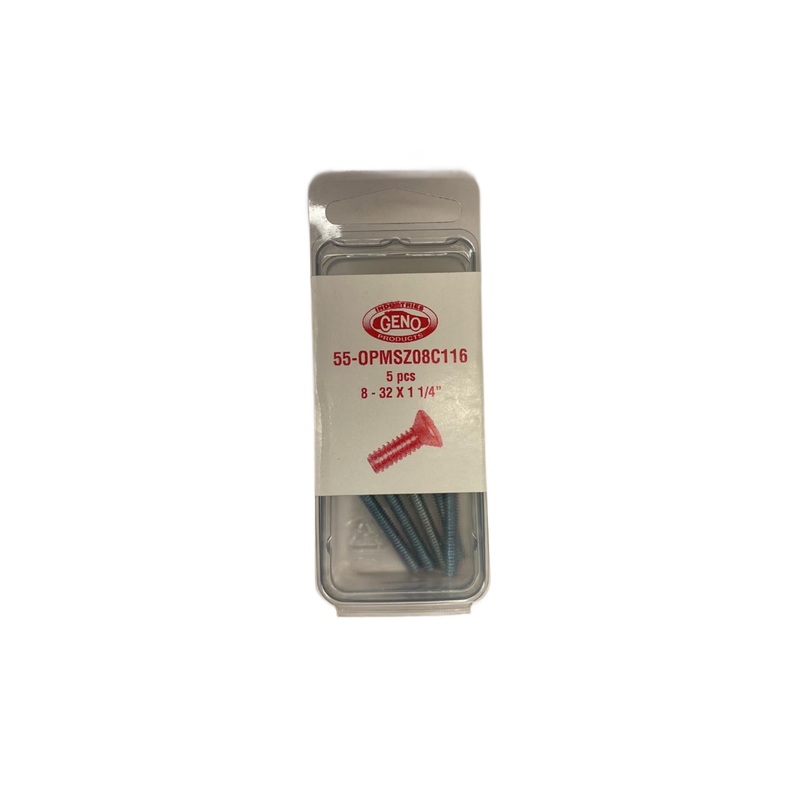 GENO MS PHIL OVAL HEAD STEEL ZINC (55-OPMSZ08C116)