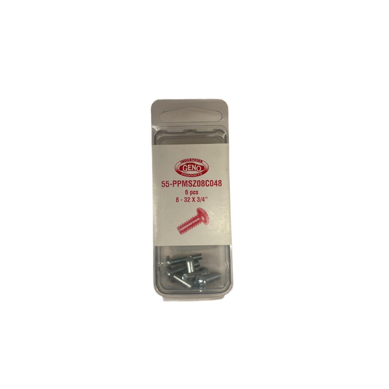 GENO MS PHIL PAN HEAD STEEL ZINC (55-PPMSZ08C048)
