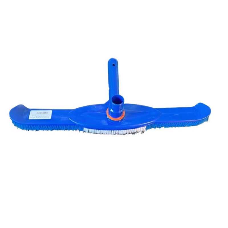 Vacuum brush with swivel adapter and clip