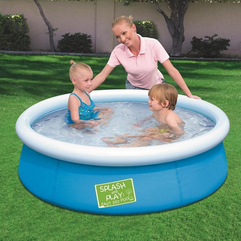 My First 5 ft. Round 15 in. Inflatable Pool Set