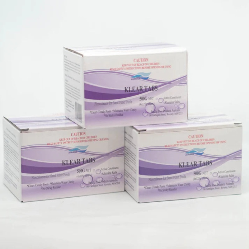 Klear Tab 500g  - for cloudy pools (125g x 4)