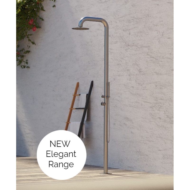 Rainware Outdoor Shower - Bronte 9008 - Hot & Cold Shower & Handheld