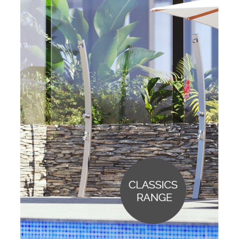 Rainware Outdoor Shower - Noosa 4006 - Hot & Cold Shower + Footwash Freestanding