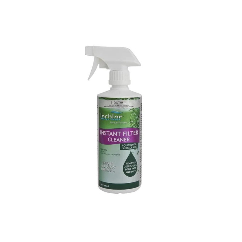 Lo-Chlor Instant Cartridge Filter Cleaner - 500ml - Non-Soak Spray