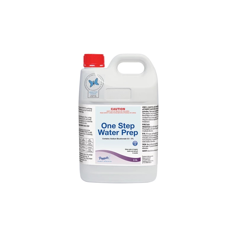 Poppits One Step Water Prep