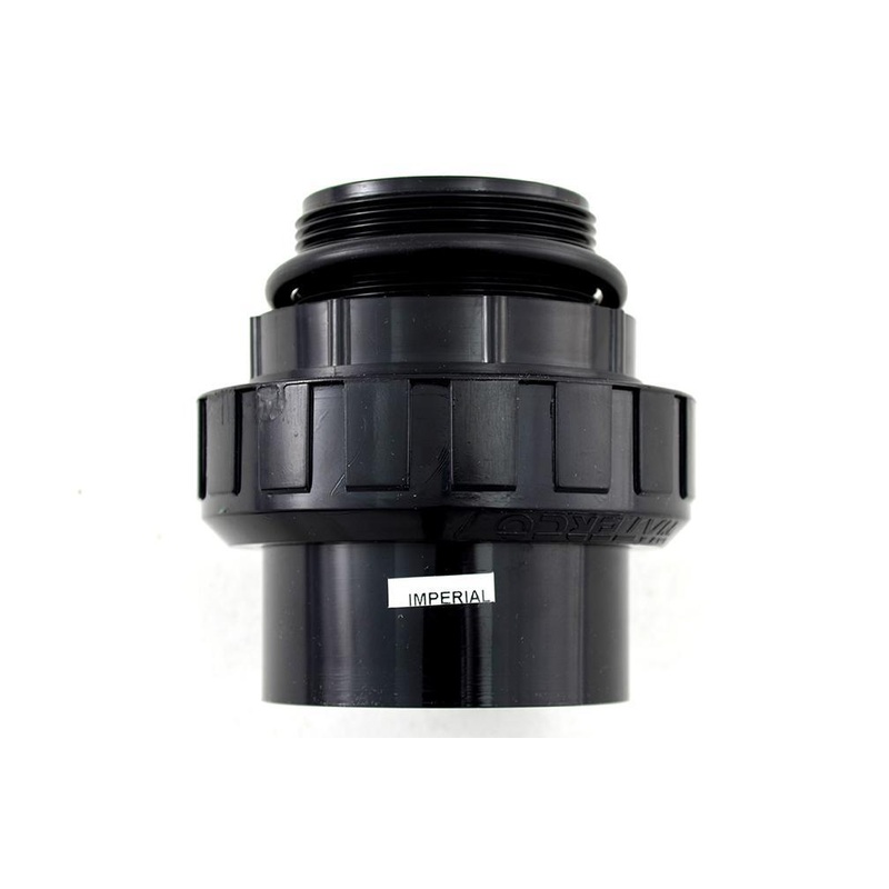 WATERCO MPV UNION ASSEMBLY THREADED 50MM WITH ORINGS