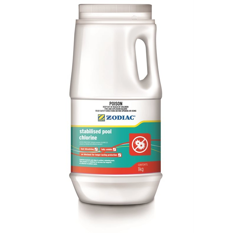 Zodiac Stabilised Pool Chlorine 1kg
