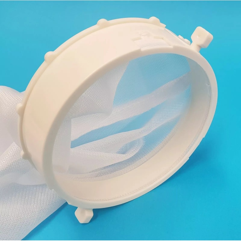 Fine Silt Mesh Bag and Lock Ring suits JetVac Pool Cleaner