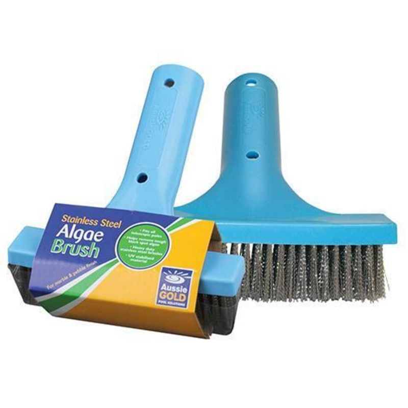 Aussie Gold Stainless Steel Algae Brush