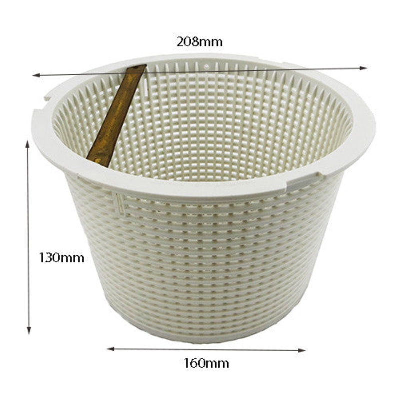 Genuine Waterco Nally S75 Mark II Skimmer Basket - Lock Down Type