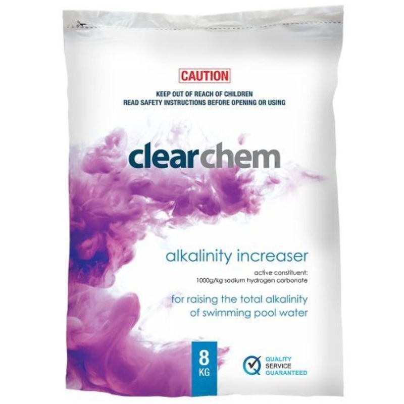 Clearchem Alkalinity Increaser Buffer & Sodium Bicarbonate 8kg - Pool Chemical