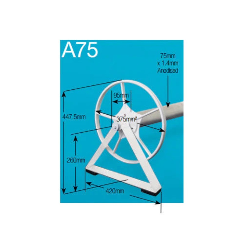 Daisy Pool Rollers - A75 Stationary