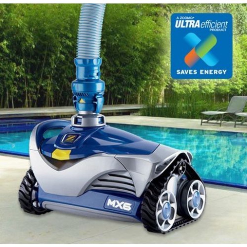 Zodiac MX6 Above & In-Ground Suction Pool Cleaner. Floor, Wall, Waterline