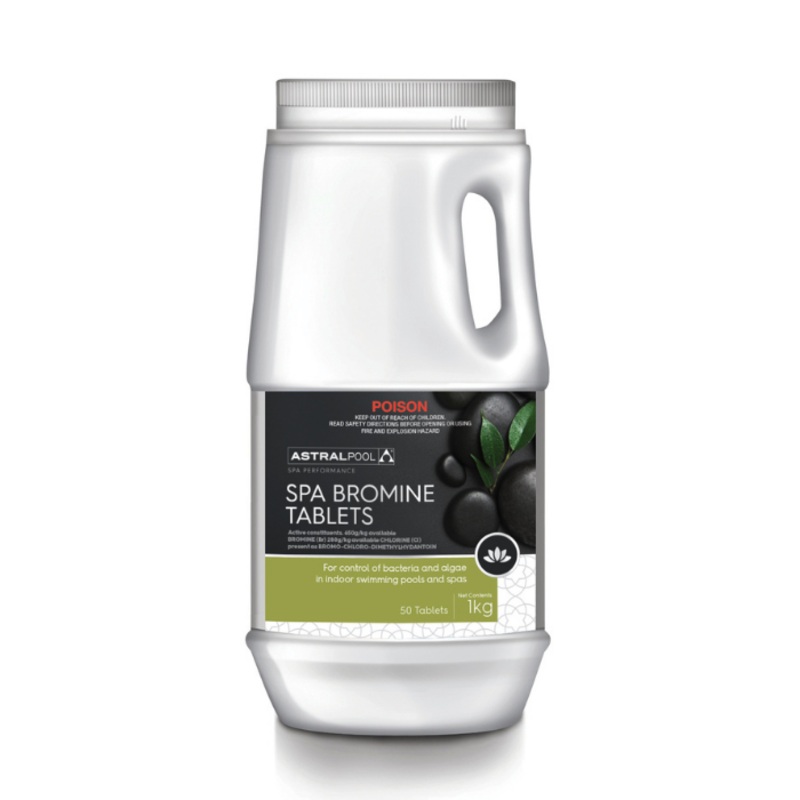 Astral 1Kg Spa Bromine Tablets