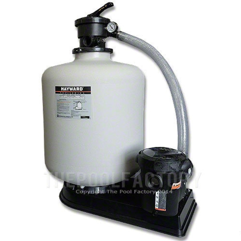 Hayward S230T 23" Sand Filter System 1.5-HP 2-Speed Matrix Pump