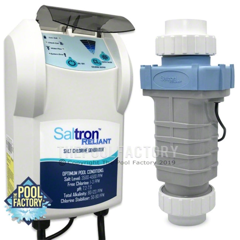 Solaxx Saltron Reliant Salt Chlorine Generator System Up to 30,000 Gallons