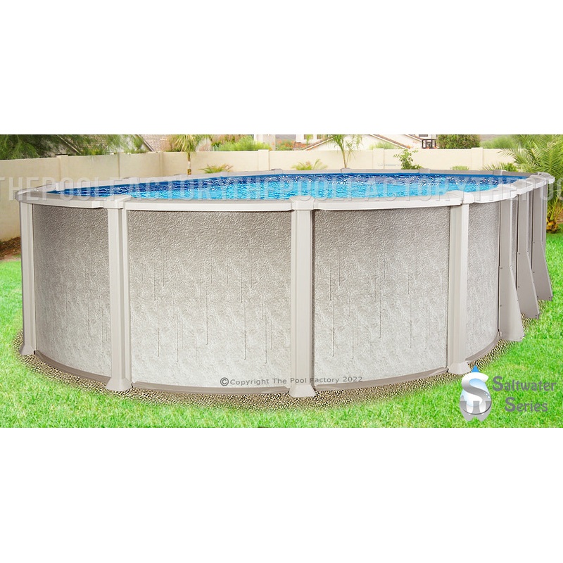 12'x18'x54" Saltwater 8000 Oval Pool