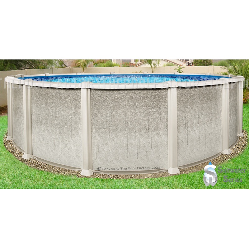 12'x54" Saltwater 8000 Round Pool