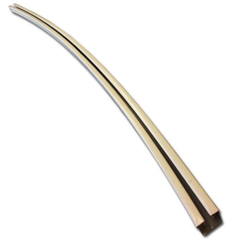 Bottom Track/Rail for Straight Side of Oval Cameo, Melenia, & Bristol Pool Models (37 1/2")