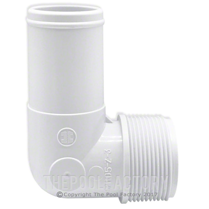 Hayward 1.5" 90 Degree Smooth Elbow Adapter Fitting SPX1105Z3