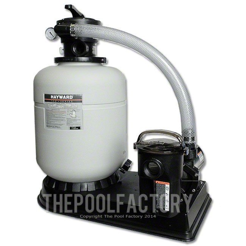 Hayward S166T 16" Sand Filter System 1.5HP Power-Flo Pump