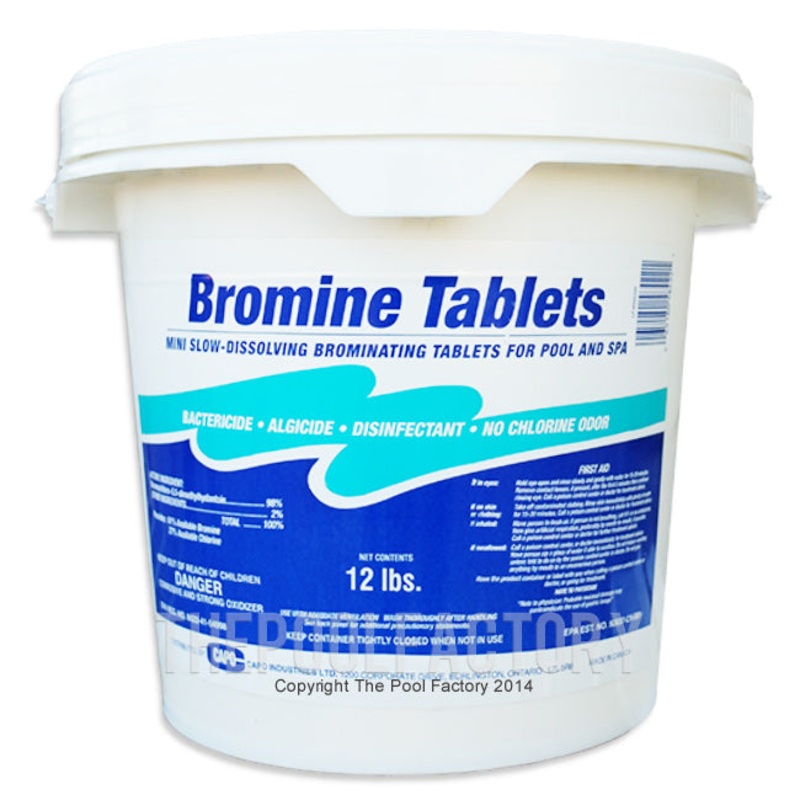 Bromine Tablets 12lbs