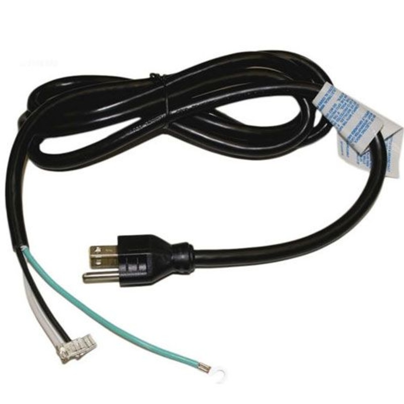 Hayward 6' Pump Power Cord with Standard 3-Prong Plug